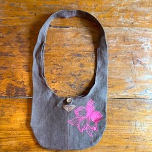 Roxy Cross Body Canvas Purse